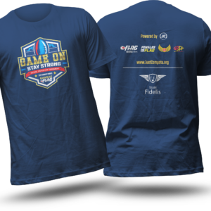 Kansas NFL FLAG Preseason Tournament T-Shirts
